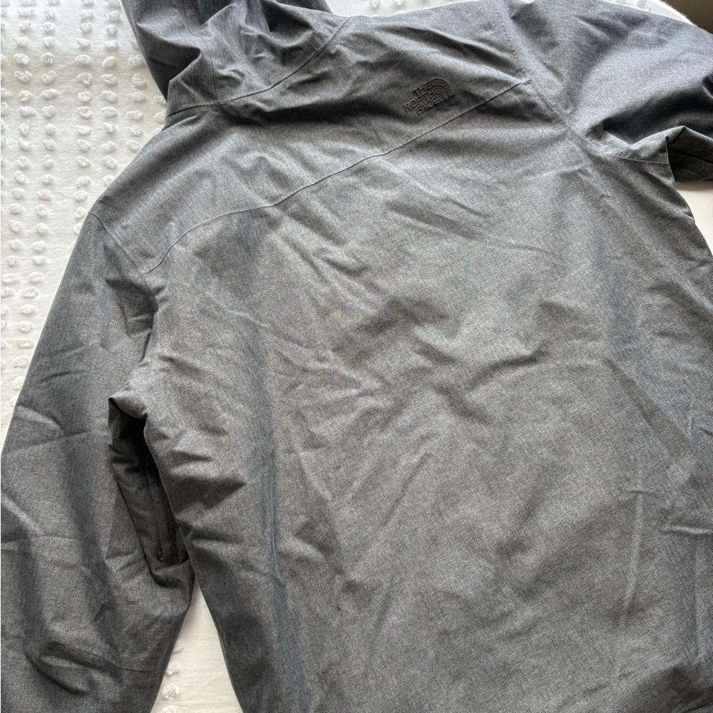 The North Face Men's Gray Hooded Jacket • Size XL - Picture 8 of 10
